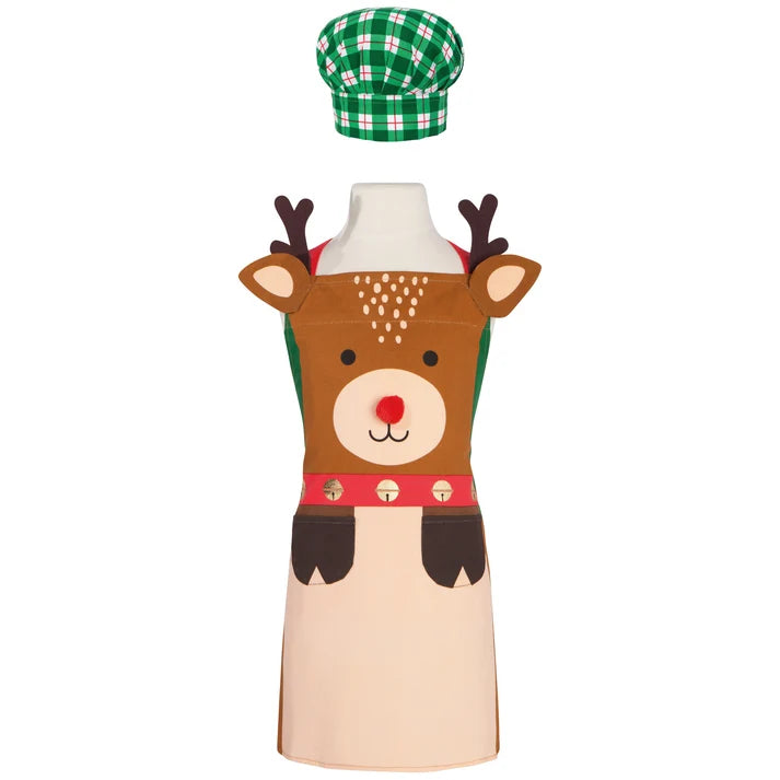 Rudolph Kid's Apron & Hat Set