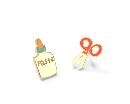 Paste & Scissors Earrings