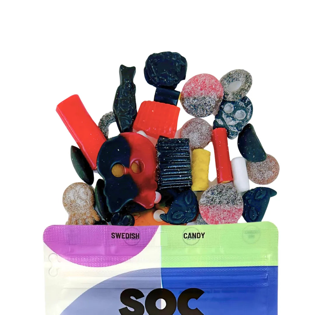 Licorice Mix - Swedish Candy Pouch