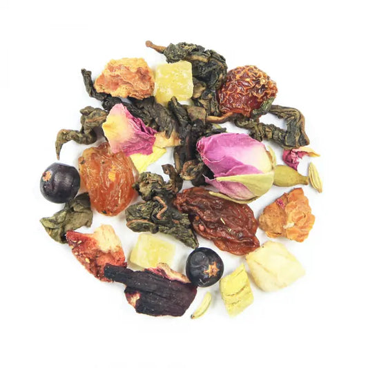 Strawberry Rose Champagne Octavia Herbal Oolong Tea