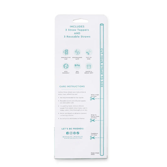 Swig Teacher Life Straw Toppers