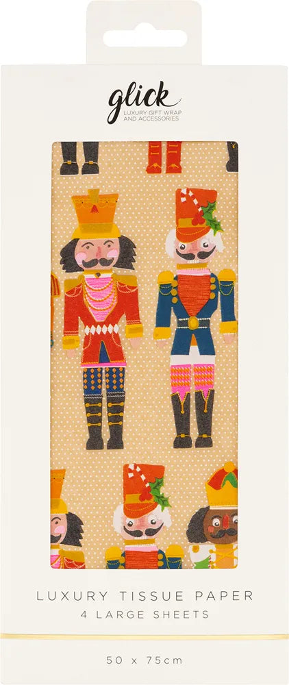 Nutcracker Kraft Tissue Paper