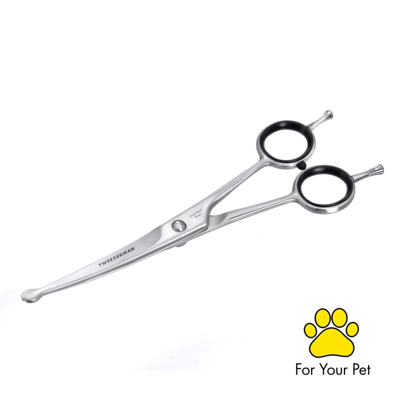 Curved Grooming Shears 7"