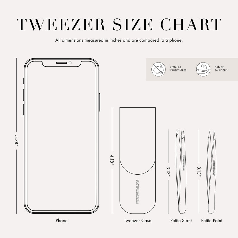 Tweezerman- Petite Tweeze Set Rose Gold