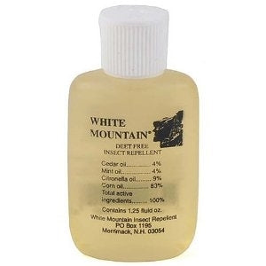 White Mountain Deet Free Mosquito Repellent