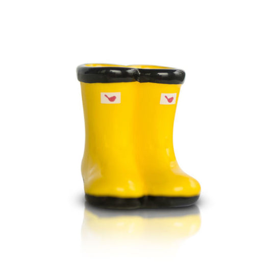 Nora Fleming Yellow Wellies - St Jude's 2023 Limited Edition Mini