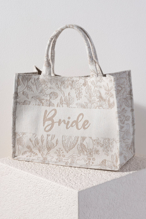 Shiraleah "Bride" Tote - Natural