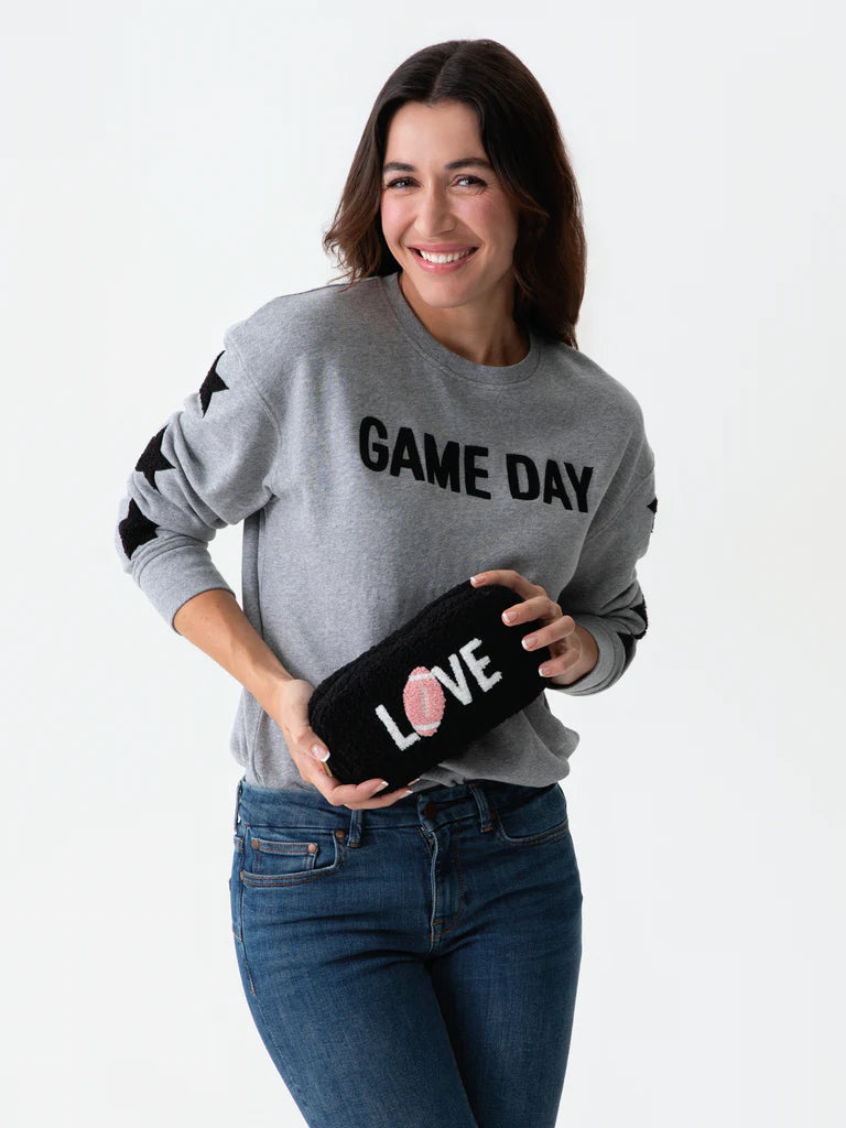 Shiraleah "Game Day" Smoke Sweatshirt