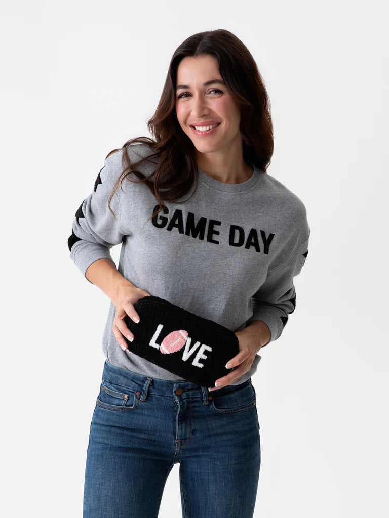 Shiraleah "Game Day" Smoke Sweatshirt