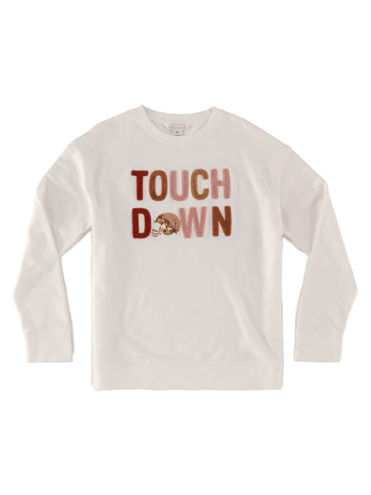 Shiraleah "Touchdown" Ivory Sweatshirt