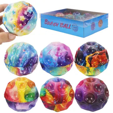 Meteorite Space Rock Squishy Bouncy Ball
