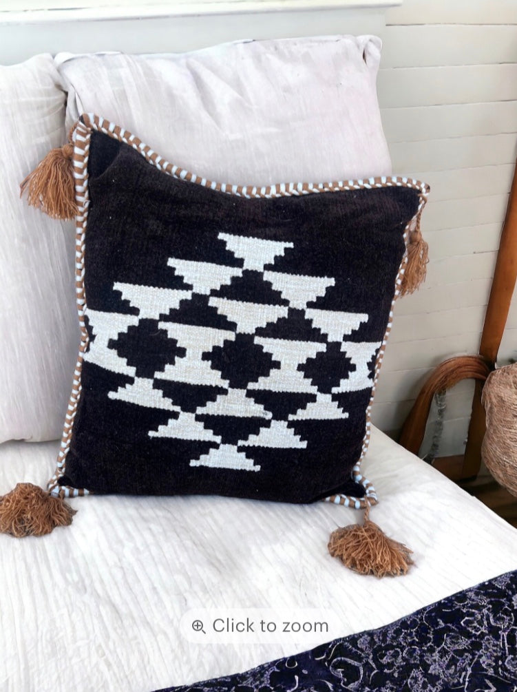 Handwoven Decorative Pillow