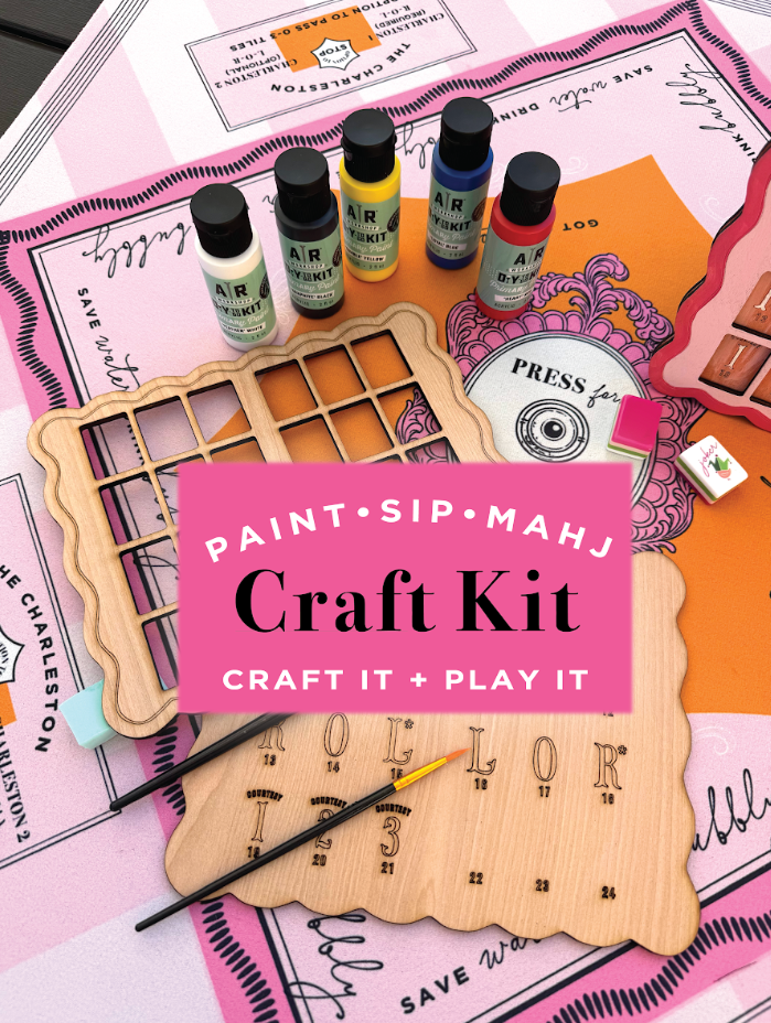 Mahjong Solo Practice Board DIY Kit