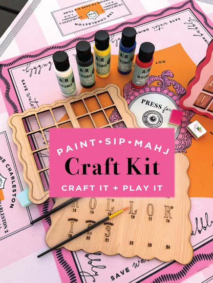 Mahjong Solo Practice Board DIY Kit