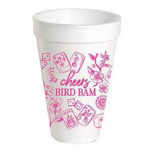 Cheers Bird Bam Mahjong Cups - 10 pack