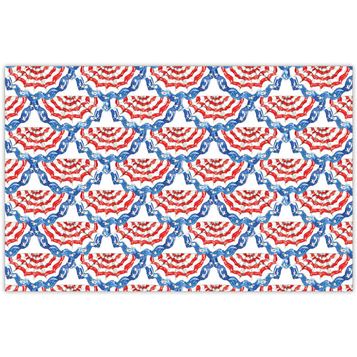 RosanneBeck Collections Red White & Blue Placemats