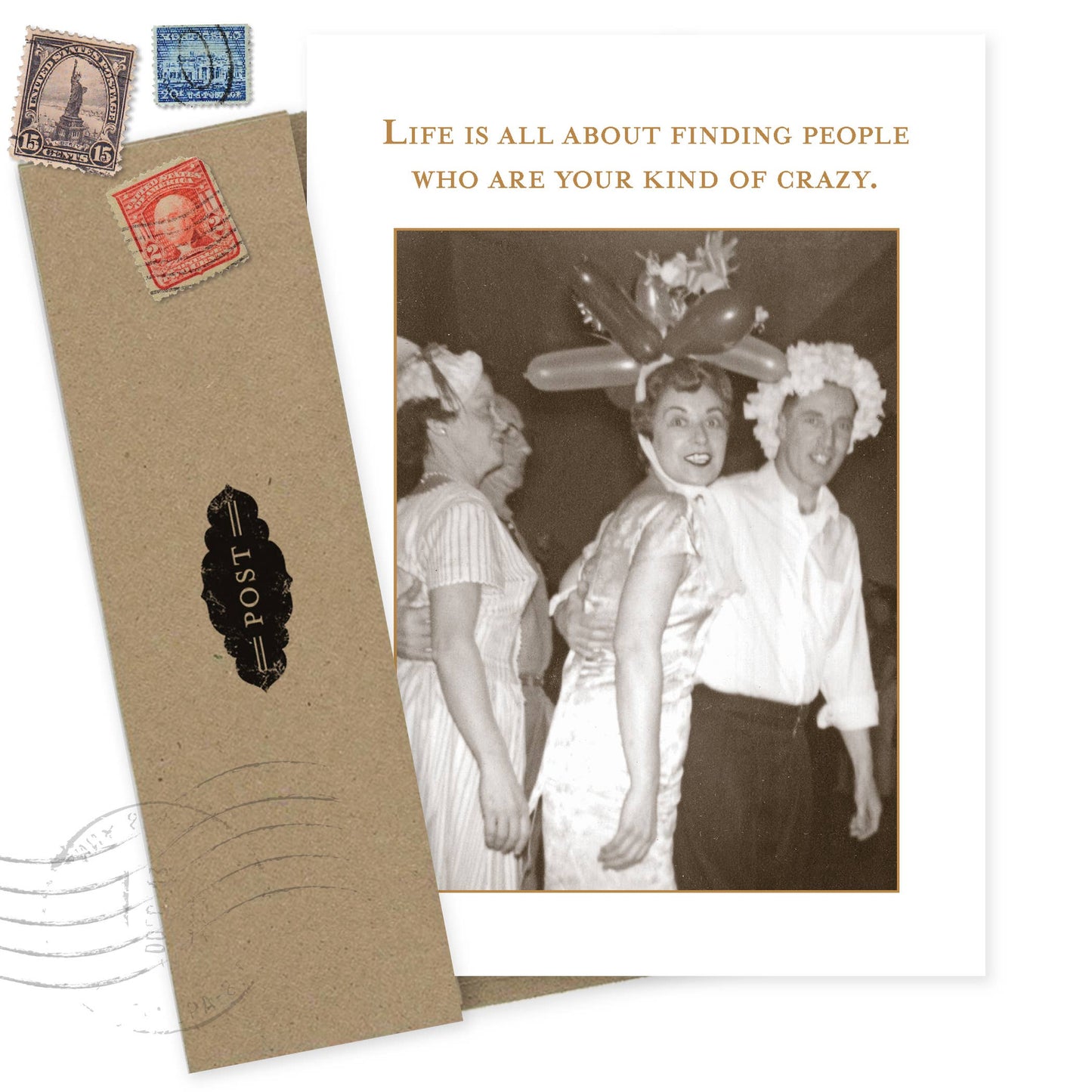 Your Kind Of Crazy Birthday Card