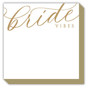 Bride Vibes Luxe Notepad