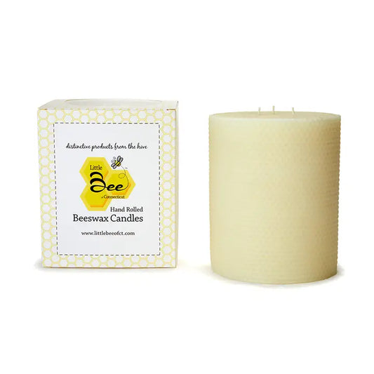 Beeswax Pillar Candle 5"x6"