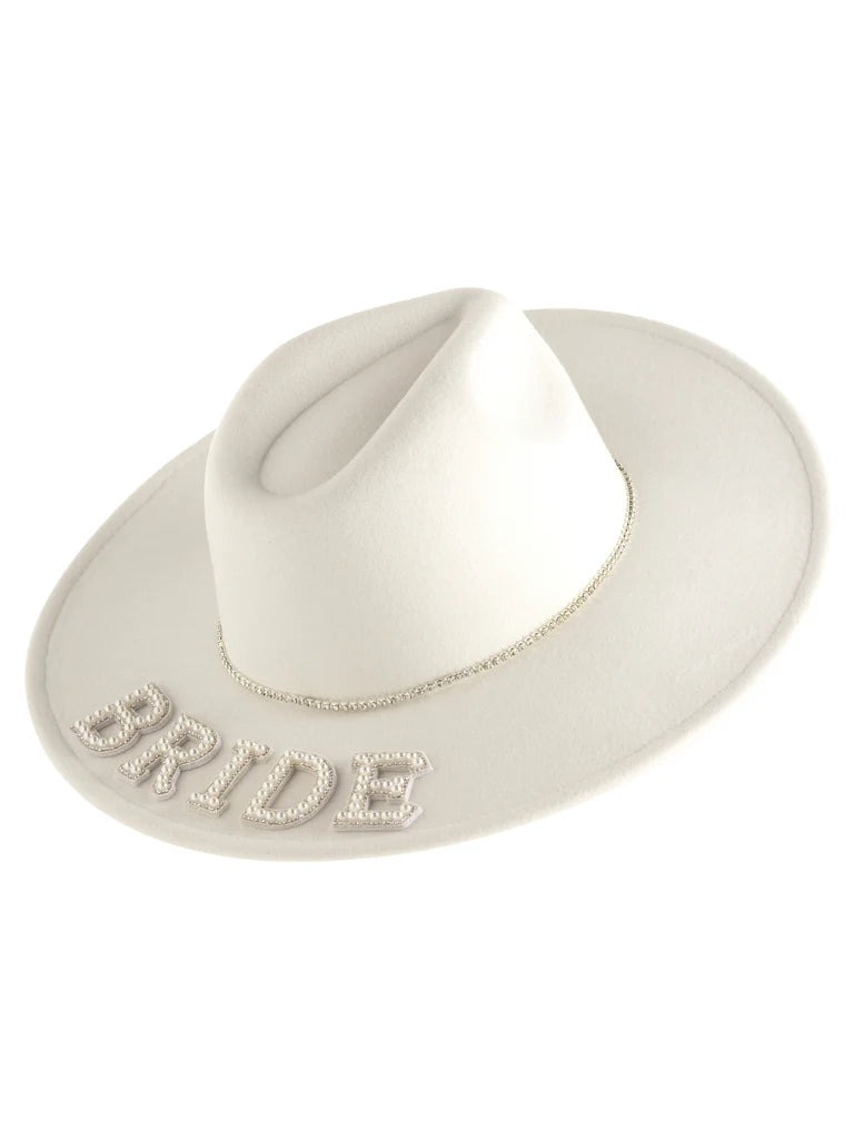 Shiraleah "Bride" Brimmed Ivory Cowgirl Hat