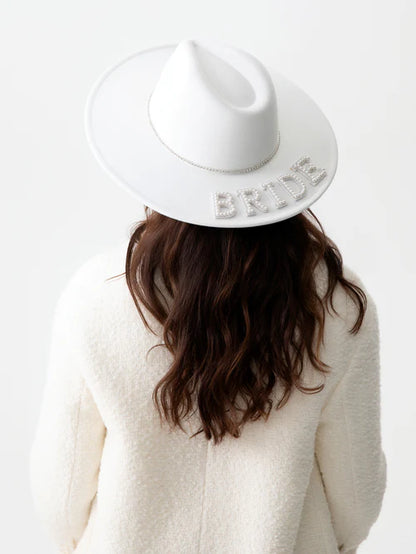 Shiraleah "Bride" Brimmed Ivory Cowgirl Hat