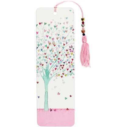 Tree of Hearts Beaded Bookmark