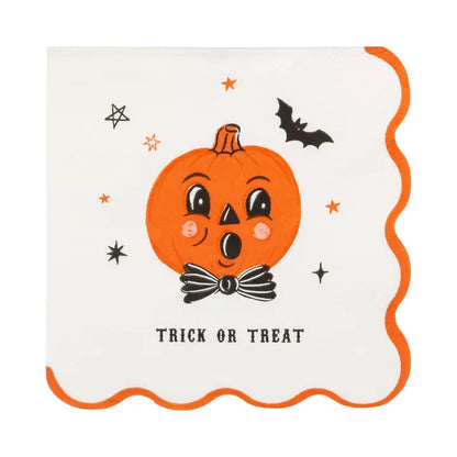 Vintage Halloween Cocktail Napkin Set