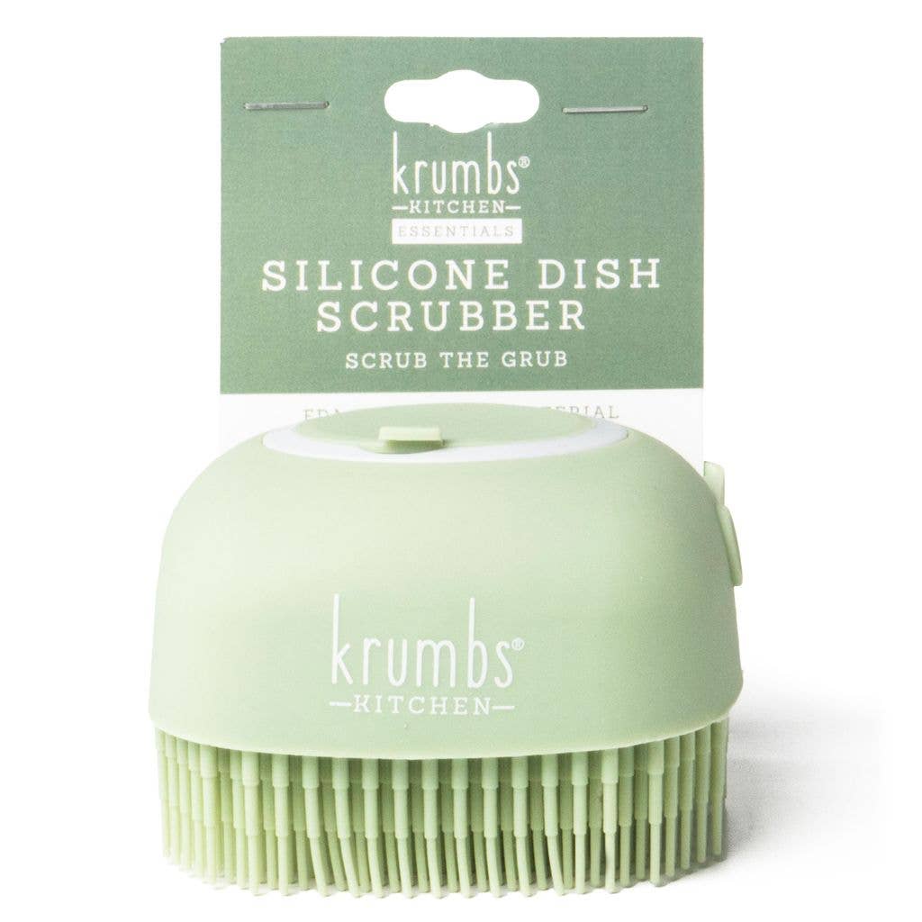 Silicone Dish Scrubber by KrumbsKitchen®