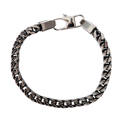 Mad Man - Men's Stainless Link Cuff Bracelet
