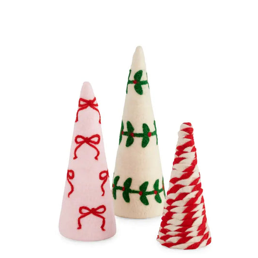 Festive Bow Decorative Trees - Multi