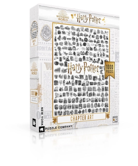 Harry Potter Chapter Art - 1000 Piece Jigsaw Puzzle