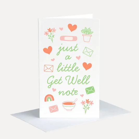 Little Get Well Mini Greeting Card