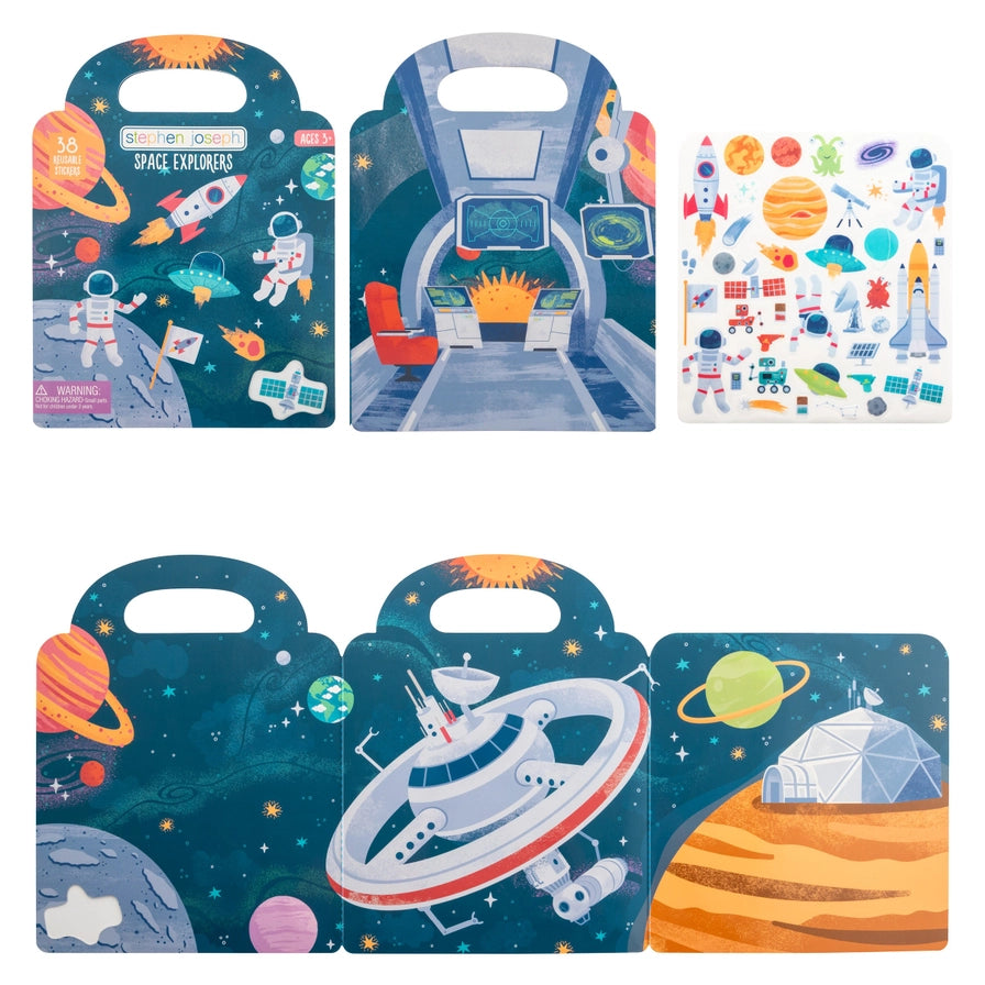 Space Explorers Sticker Book