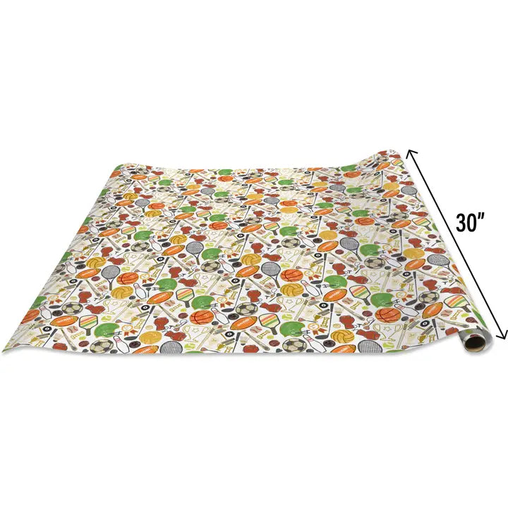 Sports Time - Gift Wrap Rolls