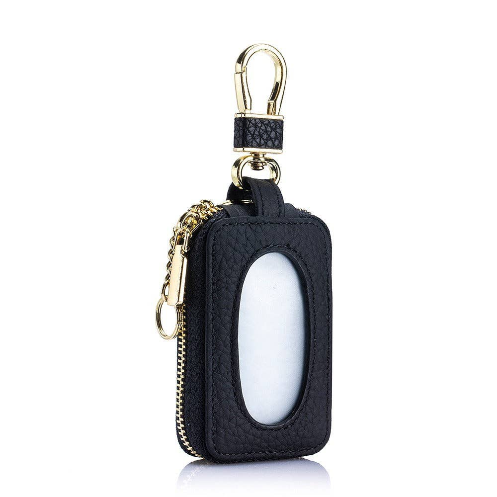 Genuine Leather Universal Car Key Fob Case