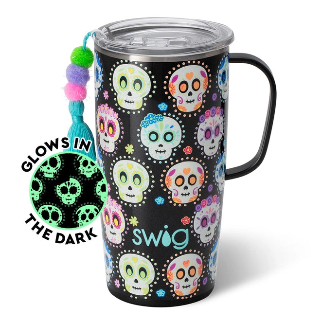 Sugar Skulls Travel Mug - 22 oz.