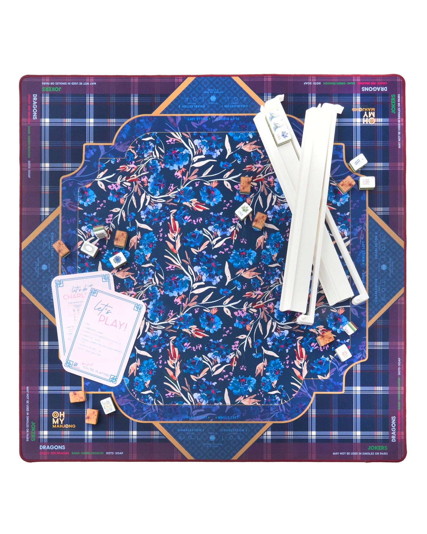 Mahjong Mat Astor Blue