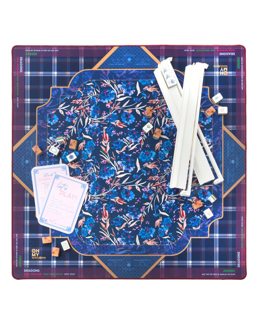 Mahjong Mat Astor Blue