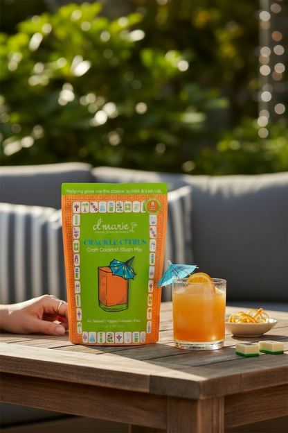 Crackle Citrus Mahjong Cocktail - Ready-To-Freeze Cocktail