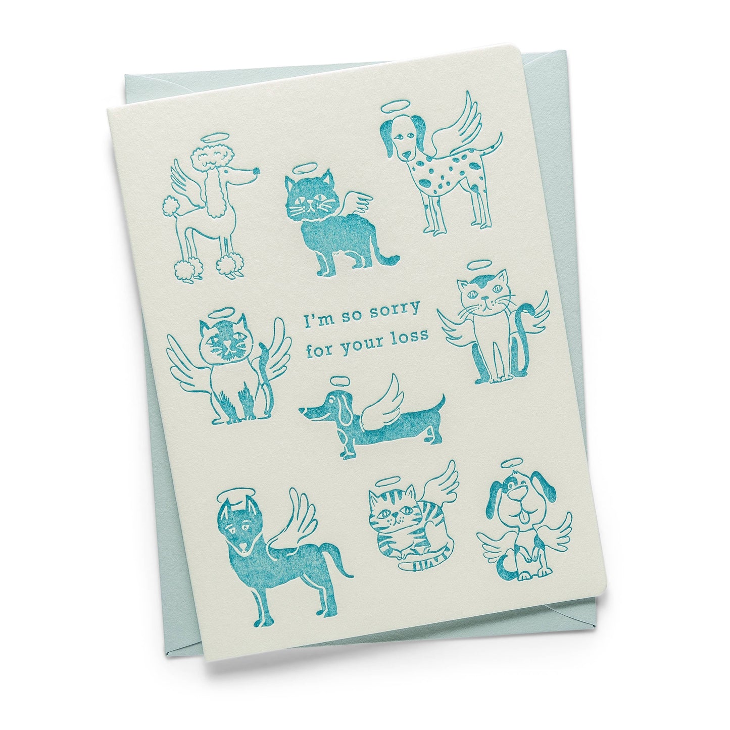 Pet Angel Greeting Card