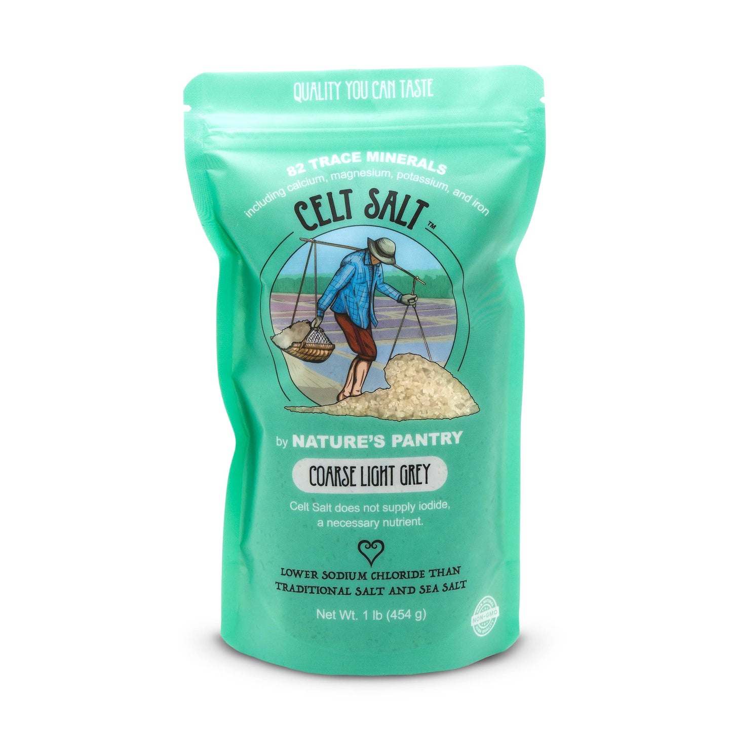 Celtic Sea Salt, Coarse Light Grey