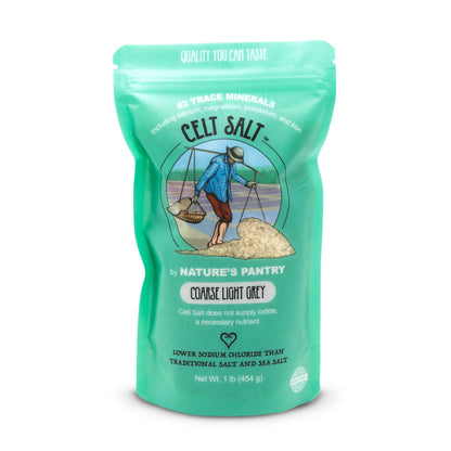 Celtic Sea Salt, Coarse Light Grey