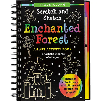Enchanted Forest Scratch and Sketch