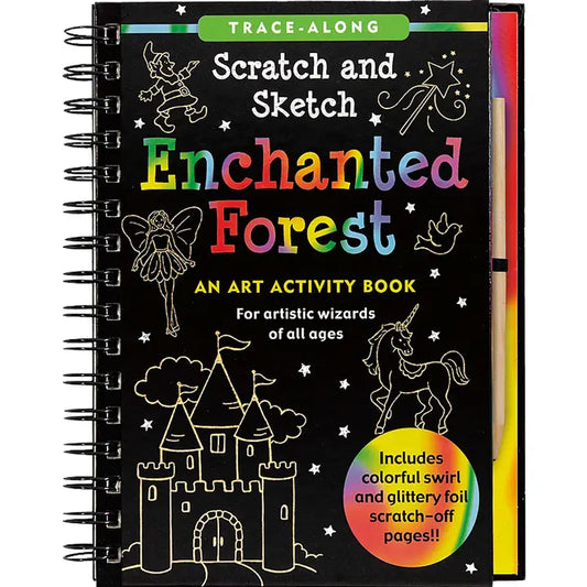 Enchanted Forest Scratch and Sketch