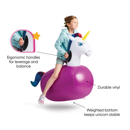 Inflatable Ride-On Hop 'n Go - Set of 2: Dinosaur