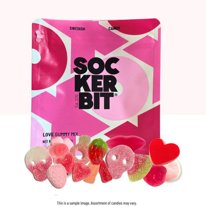 Love Gummy Mix - Swedish Candy Pouch