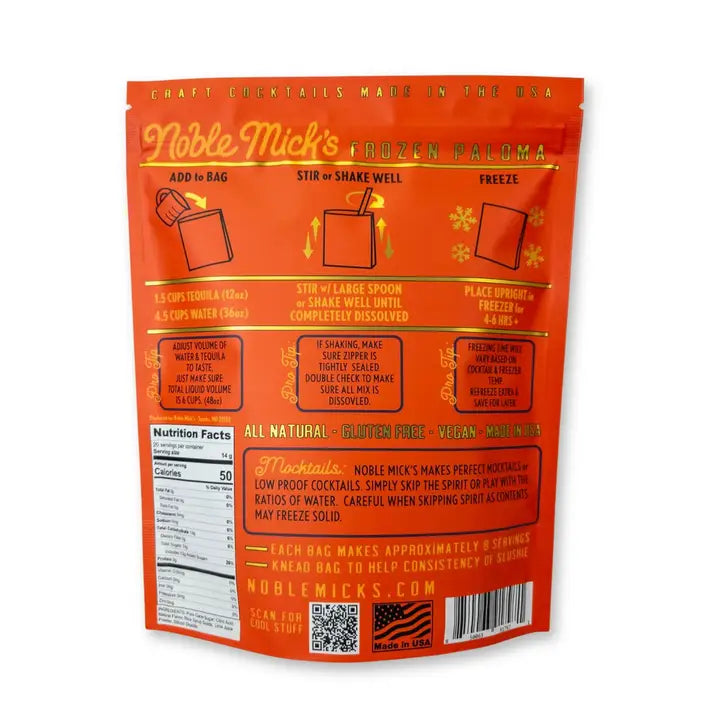 Paloma Frozen Cocktail Mix