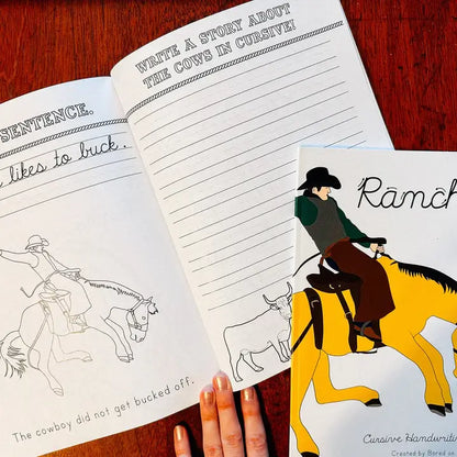 Ranching: Cursive Handwriting Workbook