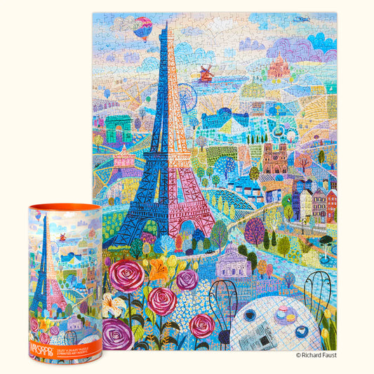10000 Puzzle Eiffel Tower