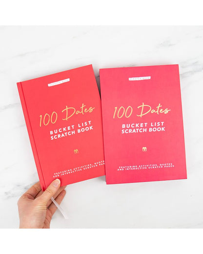 100 Dates Scratch Book